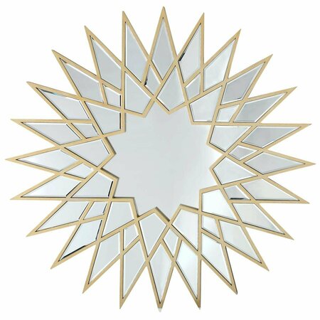 LOVELYHOME 34 x 34 in. Evening Star Accent Mirror LO2545238